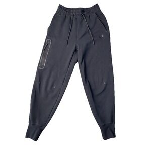Nike Sportswear Tech Black Fleece Joggers Women's Size Small Black Gym